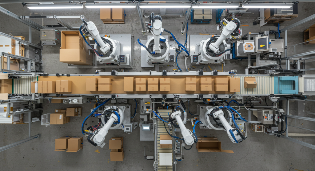 parallel robots for packaging